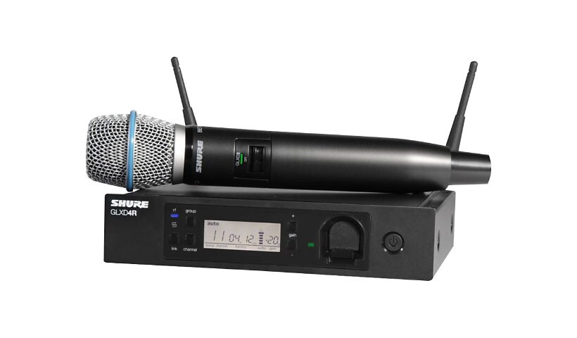 Shure GLX-D Advanced GLXD24R/B87A - Z2 band - wireless microphone system