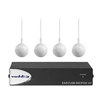 Vaddio Four CeilingMIC Bundle for USB Conferencing