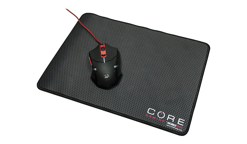Mobile Edge Core Gaming Standard Mouse Mat (14" x 10") - mouse pad