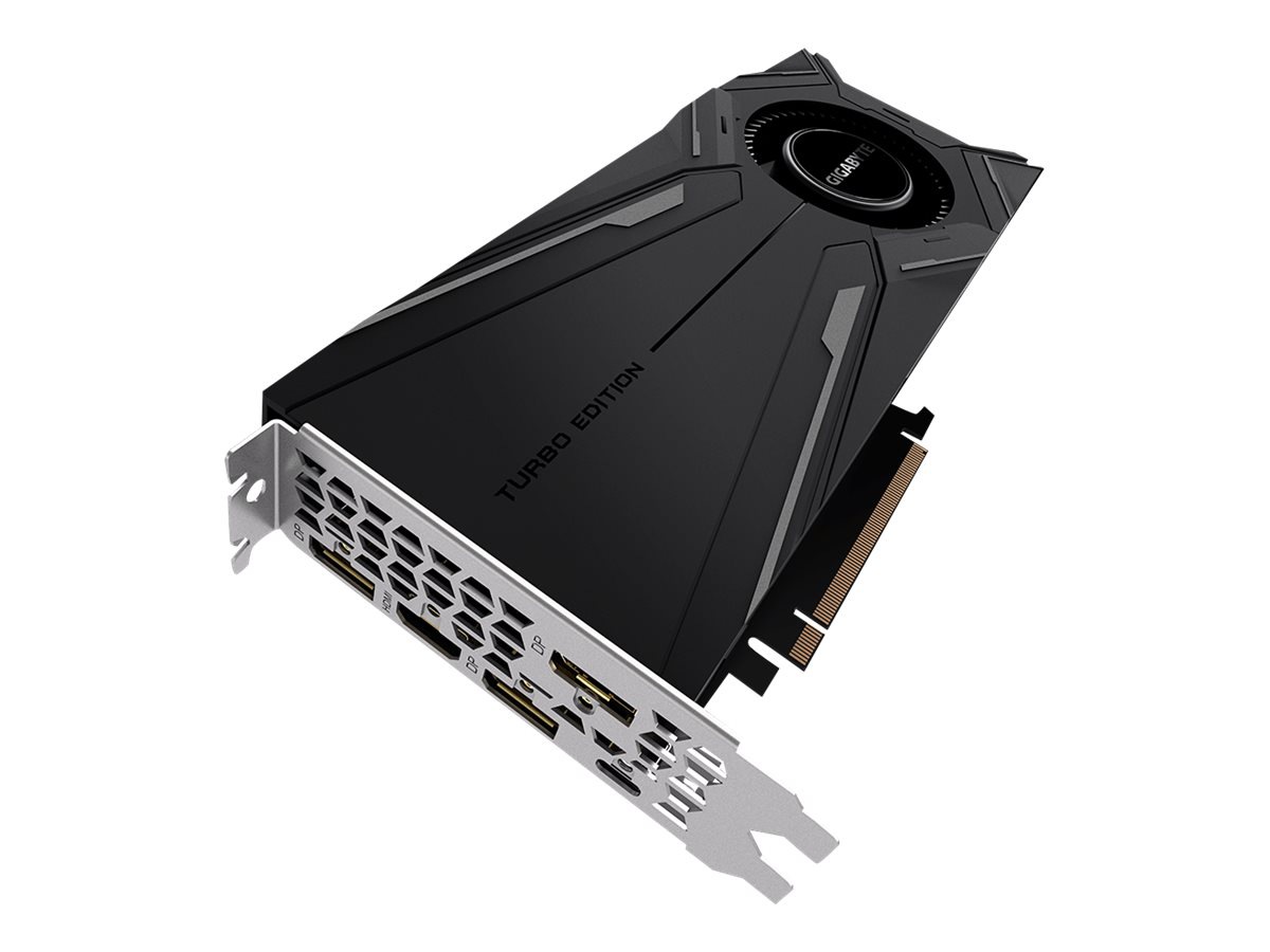 Gigabyte GeForce RTX 2080 Ti TURBO 11G - graphics card - GF RTX 2080 Ti - 11 GB