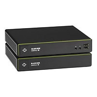 Black Box Emerald - Single-Head - Extender Kit - KVM / audio / serial / USB extender - TAA Compliant