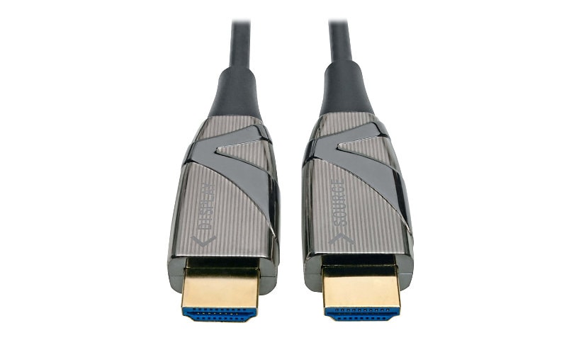 Eaton Tripp Lite Series 4K HDMI Fiber Active Optical Cable (AOC) - 4K 60 Hz, HDR, 4:4:4 (M/M), 30 m (98 ft.) - HDMI