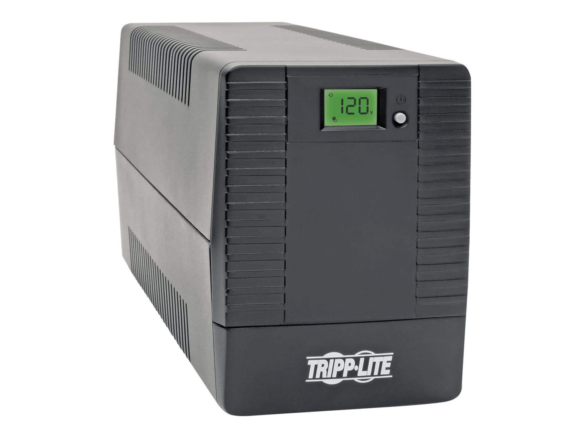 Tripp Lite 500VA 360W UPS Smart Tower Battery Back Up Desktop AVR LCD USB -