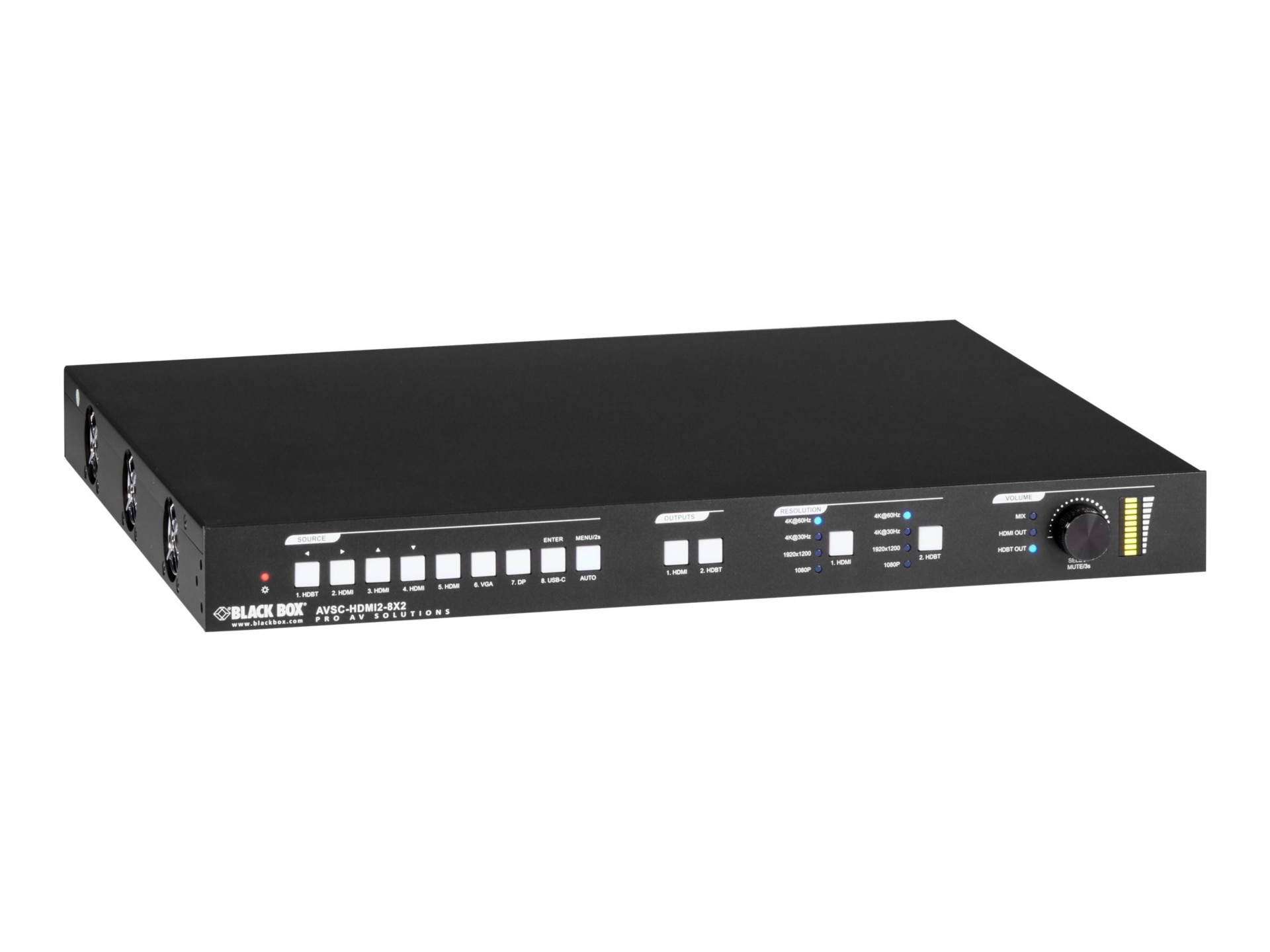 Black Box AVSC-HDMI2-8X2 8x4 matrix switcher