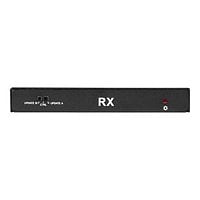 Black Box HDR CATx Video Extender Receiver - video/audio/infrared/serial extender - RS-232, HDMI, infrared, CATx