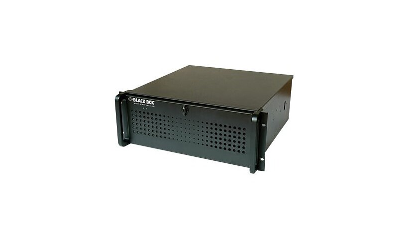 Black Box Radian Video Wall Processor Chassis 9-Slot - rack-mountable - Cor