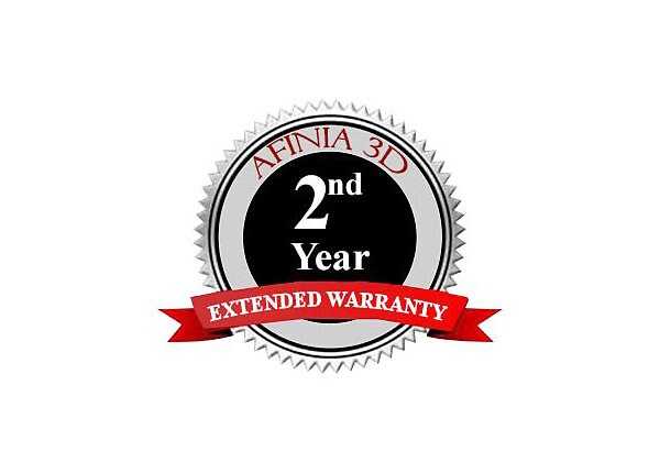 Afinia Extended Warranty - extended service agreement - 1 year - 2nd year