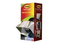 Command Poster Strips - mounting adhesive - white (pack of 400)