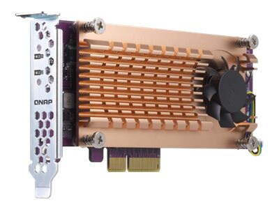 Thumbnail 2 of 3 for QNAP QM2-2P-244A - storage controller - PCIe - PCIe 2.0 x4