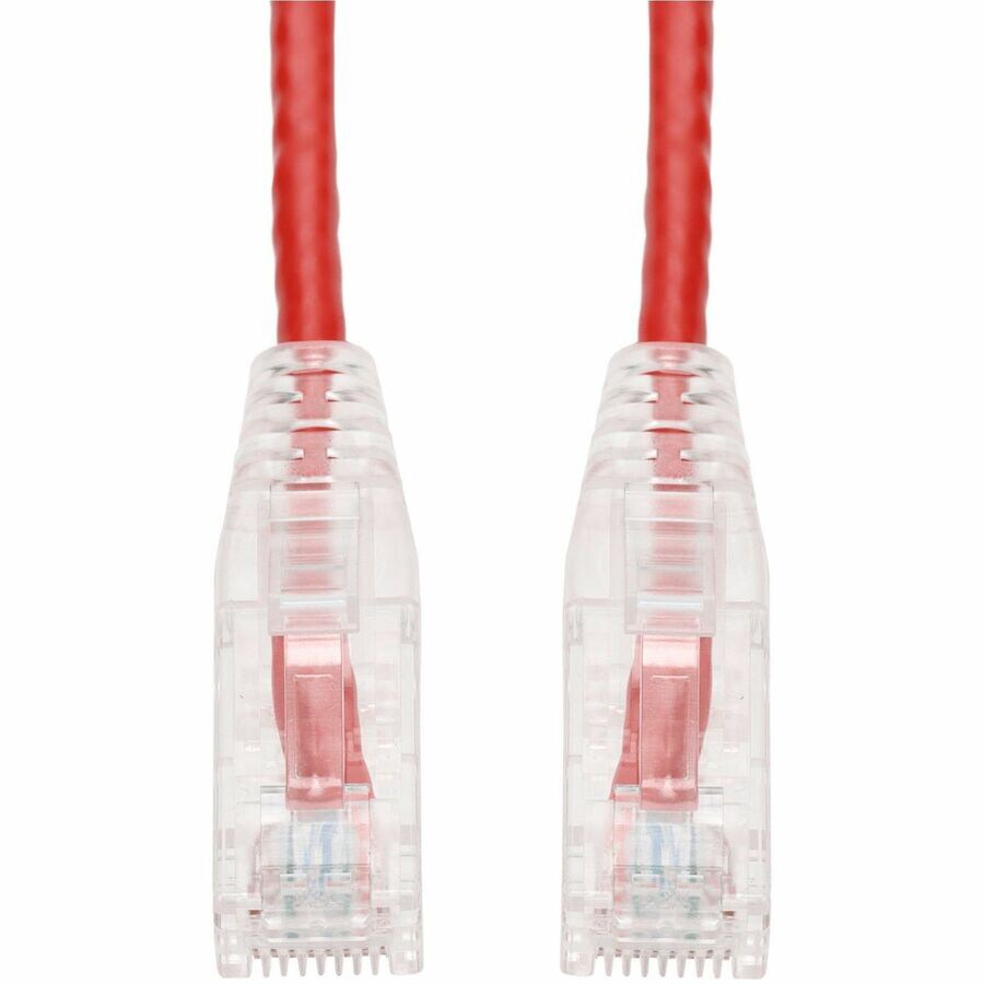 Proline 5ft Red CAT 6 Slim PVC Ethernet Cable Snagless Clear-Claw RJ-45 ...