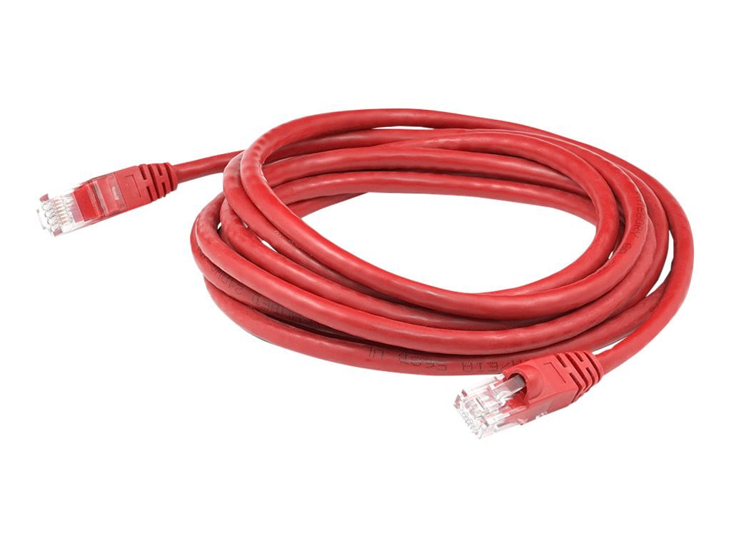 Proline 2ft Red CAT 6 Slim PVC Ethernet Cable Snagless Clear-Claw RJ-45 M/M