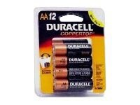Duracell CopperTop MN1500 battery - 12 x AA type - alkaline