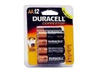 Duracell CopperTop MN1500 battery - 12 x AA type - alkaline