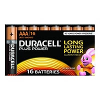 Duracell Coppertop Alkaline AAA 1.5V Battery - 16/Pack