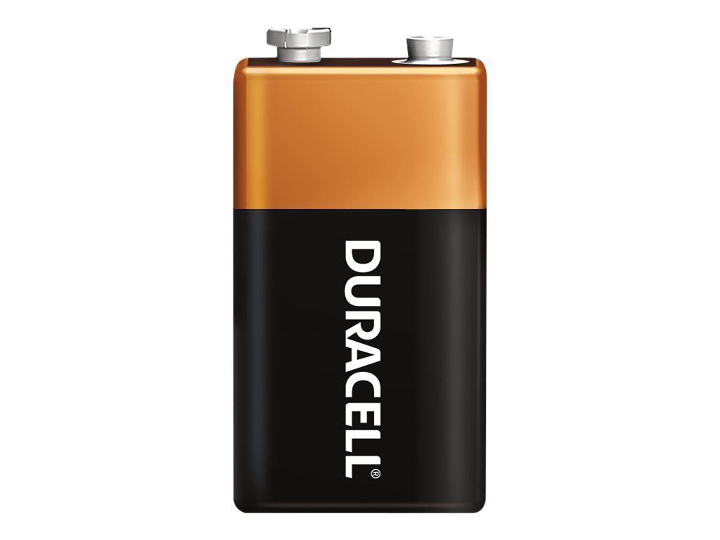 Duracell CopperTop battery - 12 x 9V - alkaline - DUR01601