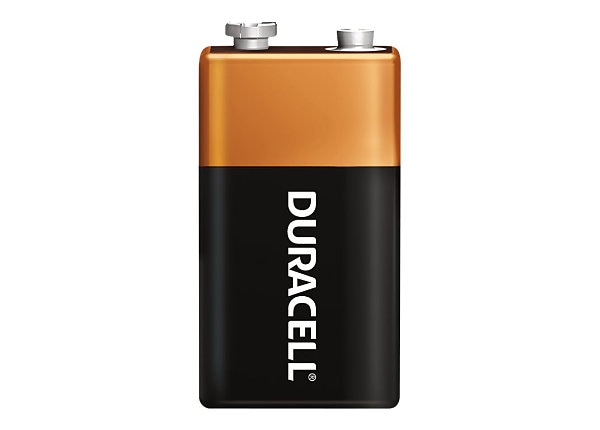 Defecte Billy vragen Duracell Coppertop Alkaline 9V Battery - 12 Pack - DUR01601 - -