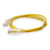 Proline 3ft RJ-45 (M)/RJ-45 (M) Straight Yellow Cat6 Slim UTP PVC Cable