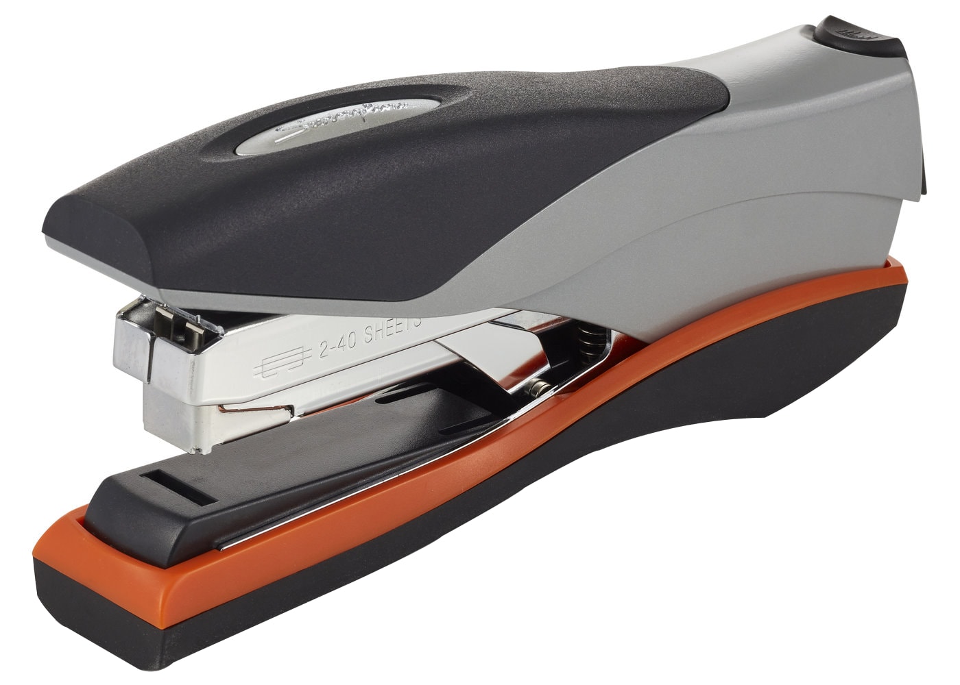 Swingline Optima 40 Desk Stapler - Silver/Black, 40 Sheets