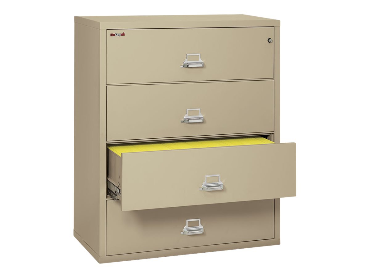 FireKing Classic Lateral 44" Wide 4 Drawer File Cabinet