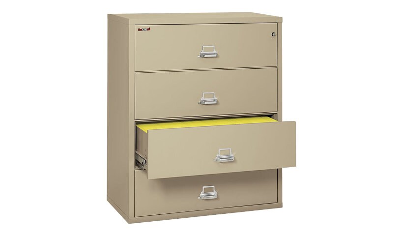FireKing Classic Lateral 44" Wide 4 Drawer File Cabinet