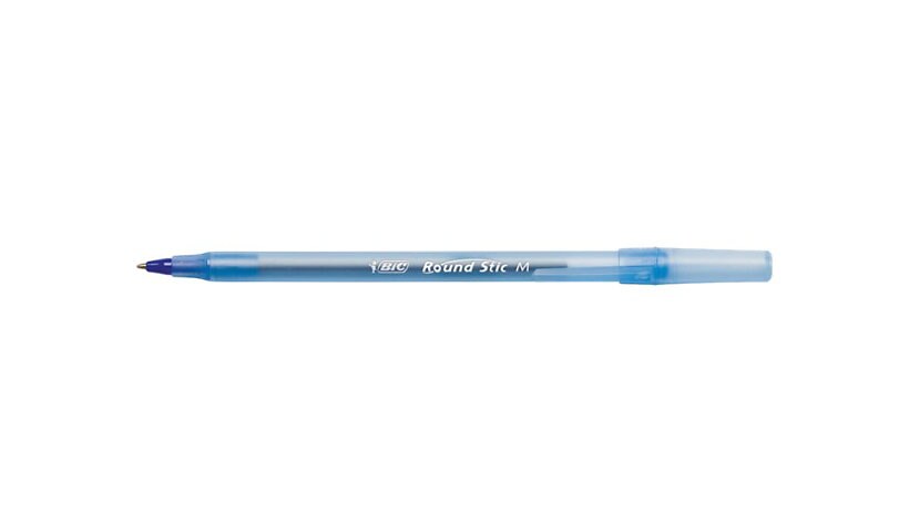 BIC Round Stic Xtra Life Medium Ballpoint Pen - Blue