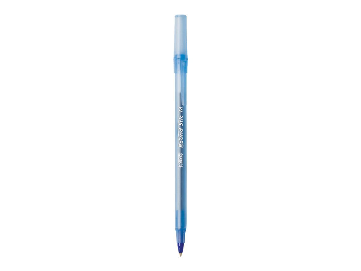 BIC Round Stic Xtra Life Ballpoint Pen - Blue - 60-Pack