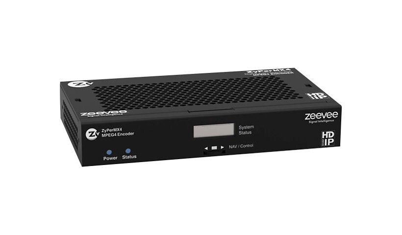 ZeeVee ZyPerMX4 4 audio/video over IP encoder