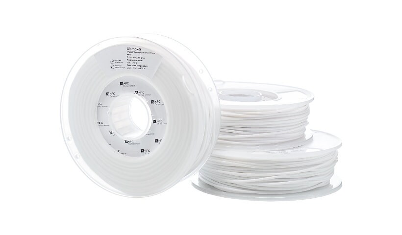 Teq Ultimaker Thermoplastic Polyurethane 95A Filament - White