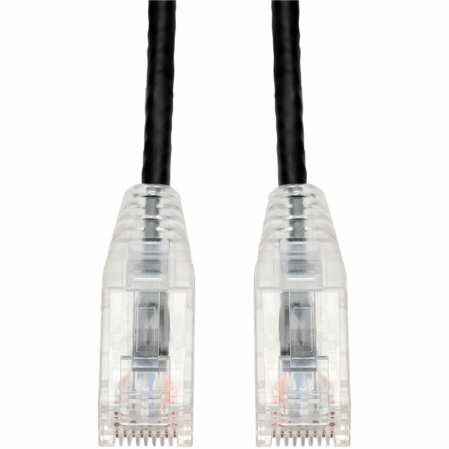 Proline 5ft Black CAT 6 Slim PVC Ethernet Cable Snagless Clear-Claw RJ-45 M