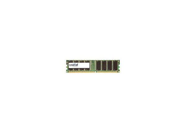 Crucial - DDR - 512 MB - DIMM 184-pin - unbuffered