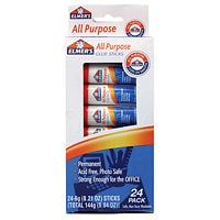 Elmer's All-Purpose Non-Toxic Glue Sticks - 24-Pack