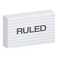 Oxford - index card - 3 in x 5 in (pack of 100)