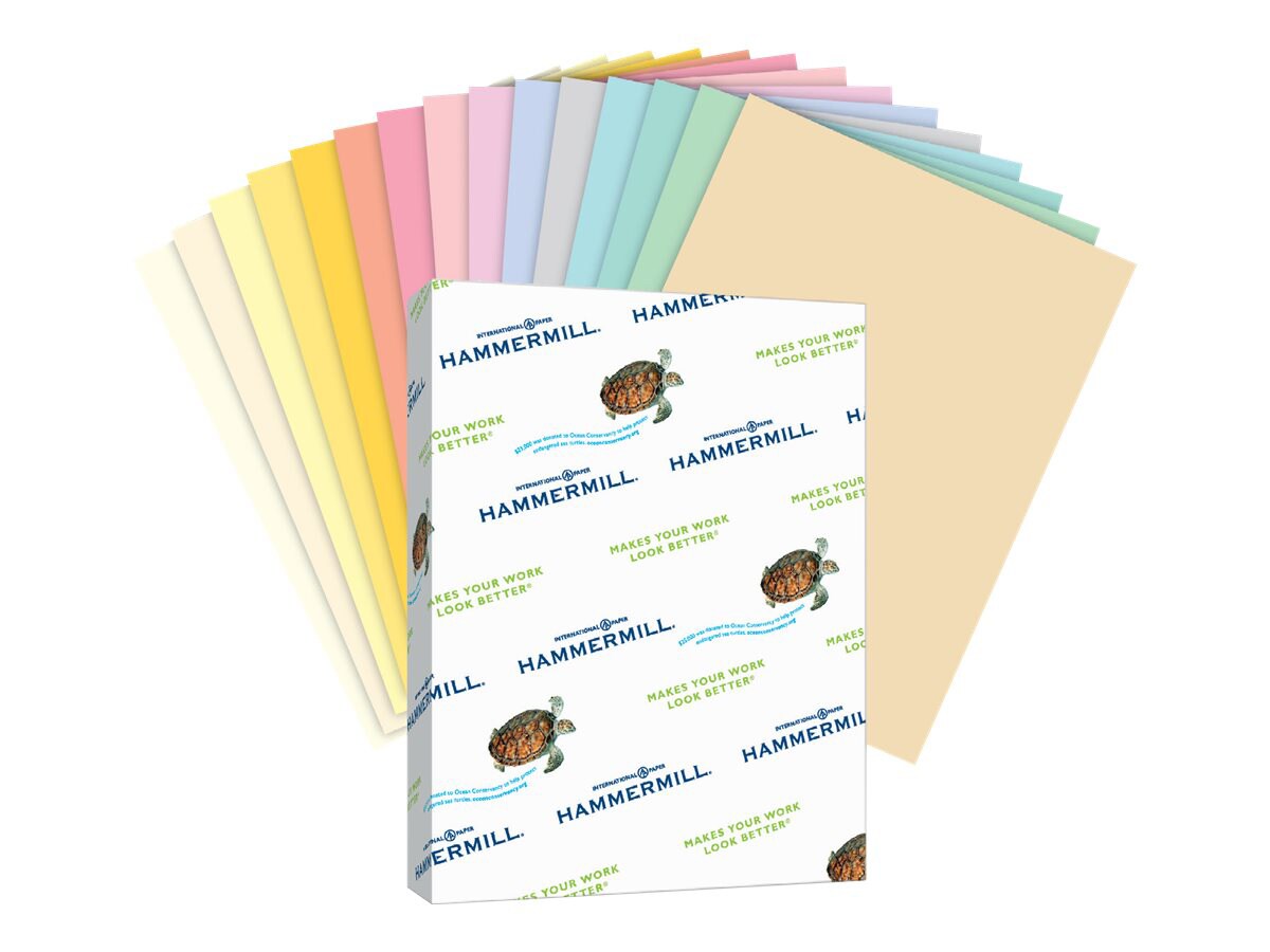 HammerMill Colors - plain paper - smooth - 500 sheet(s) - Letter - 75 g/m²