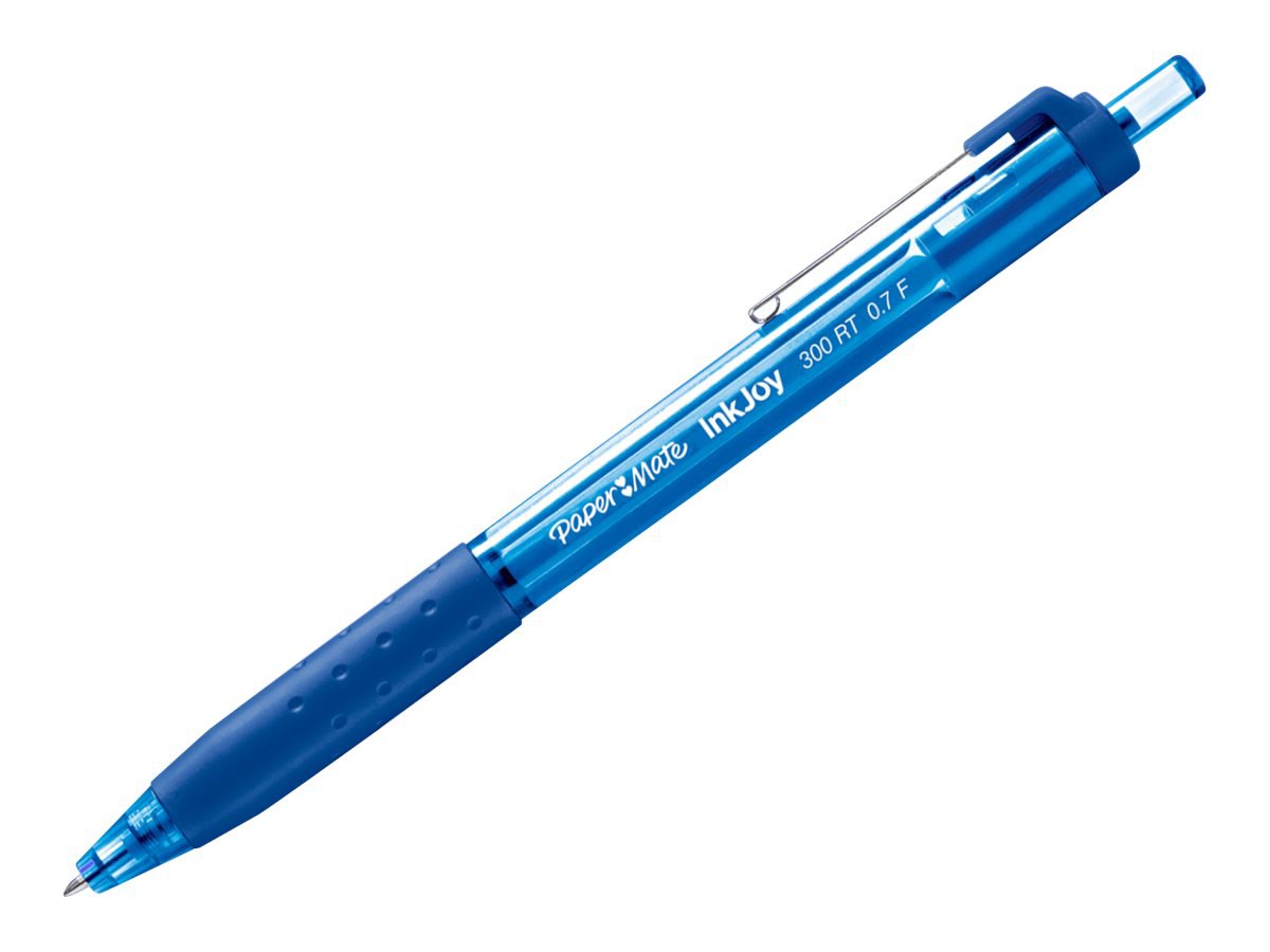 Paper Mate InkJoy 300 RT - ballpoint pen - blue (pack of 12)