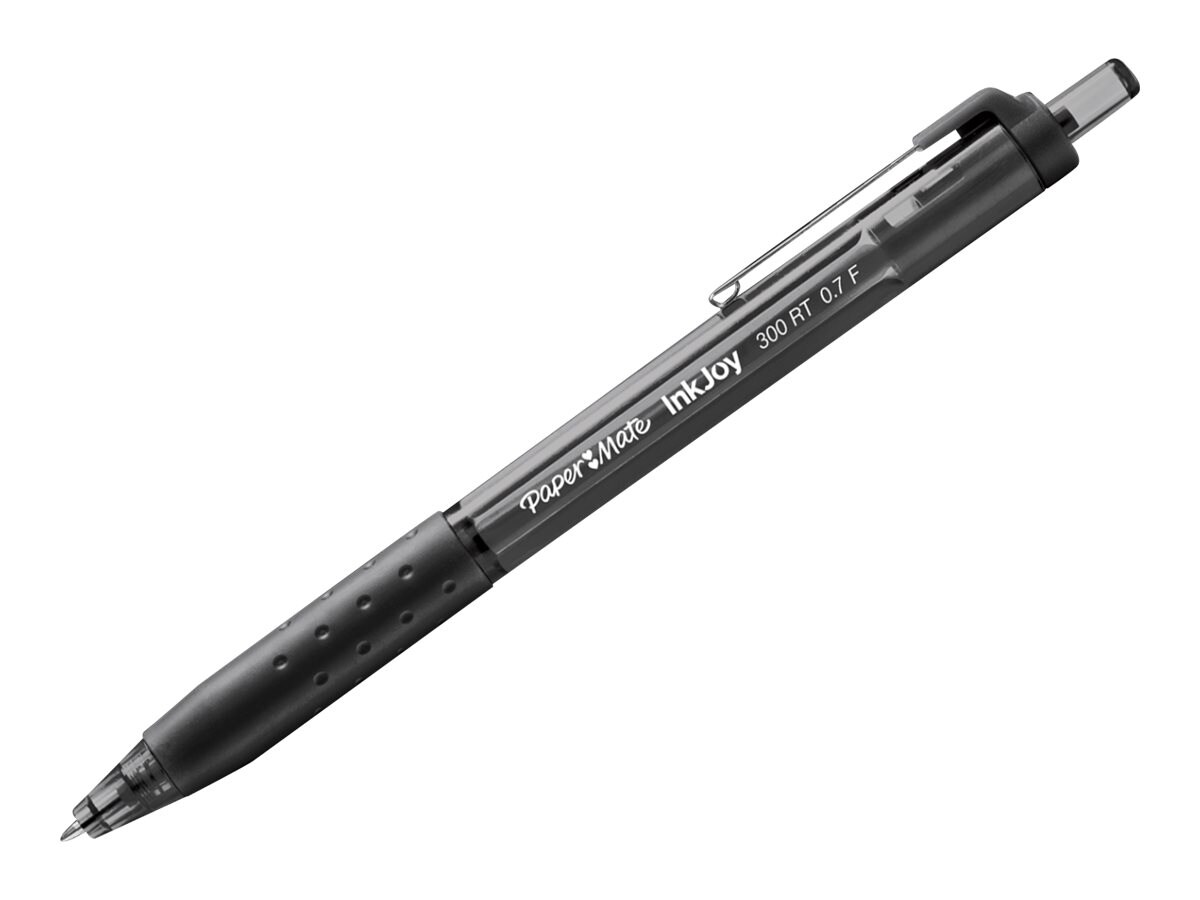 Paper Mate InkJoy 300 RT - ballpoint pen - black (pack of 12)