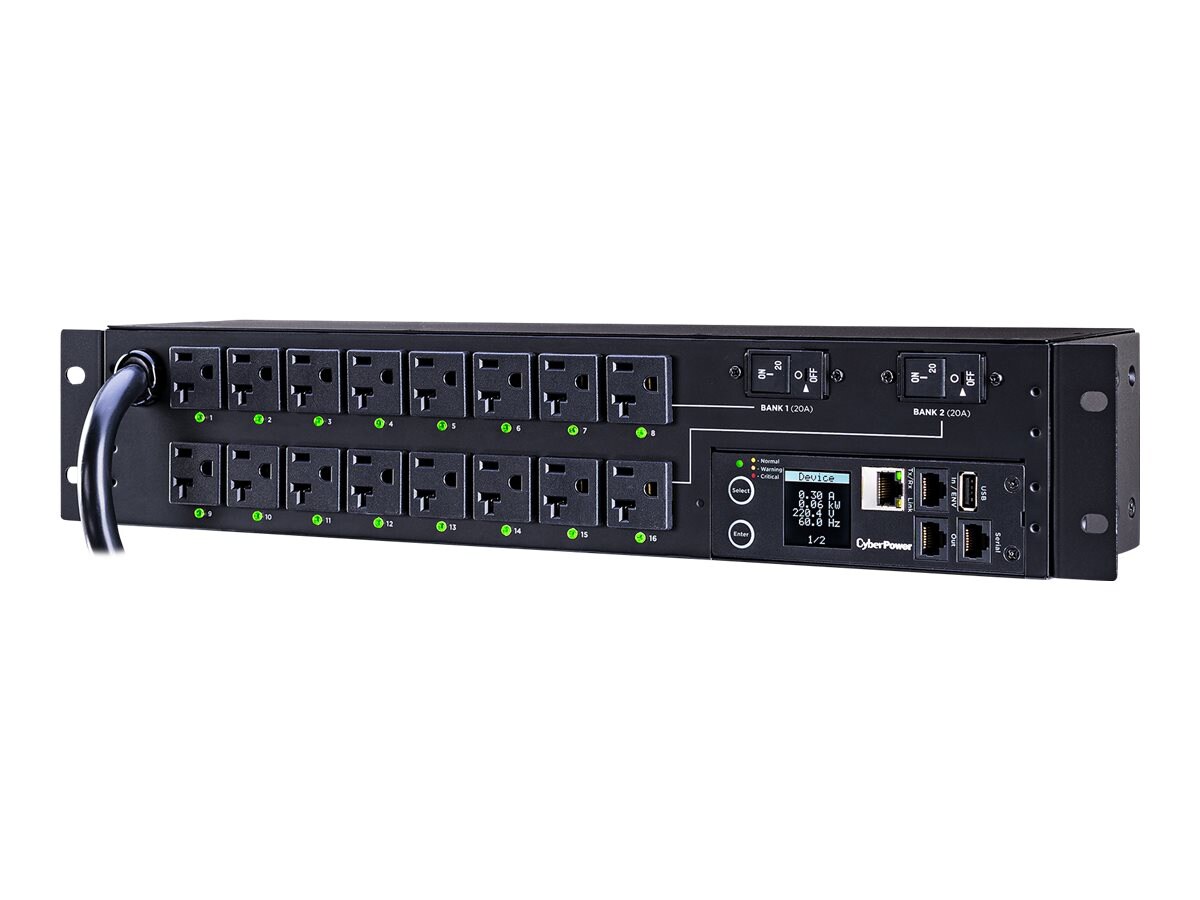 CyberPower Switched PDU41008 - unité de distribution secteur