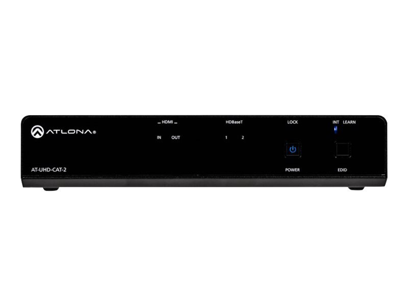 Atlona AT-UHD-CAT-2 4K/UHD HDMI to HDBaseT Distribution Amplifier - video/audio/infrared/serial extender - HDBaseT