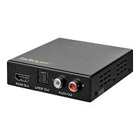 StarTech.com HDMI Audio Extractor 4K 60Hz - HDR - Toslink Optical Audio