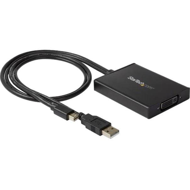 StarTech.com Mini DisplayPort to DVI Adapter, Active mDP to DVI-D Dual Link