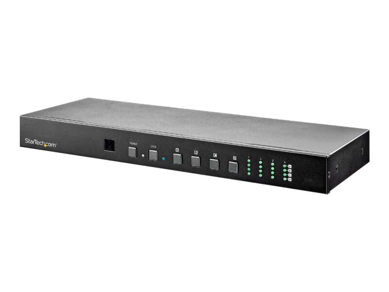 Commutateur matriciel HDMI 4x4 StarTech.com avec commande audio et Ethernet – 4K 60 Hz