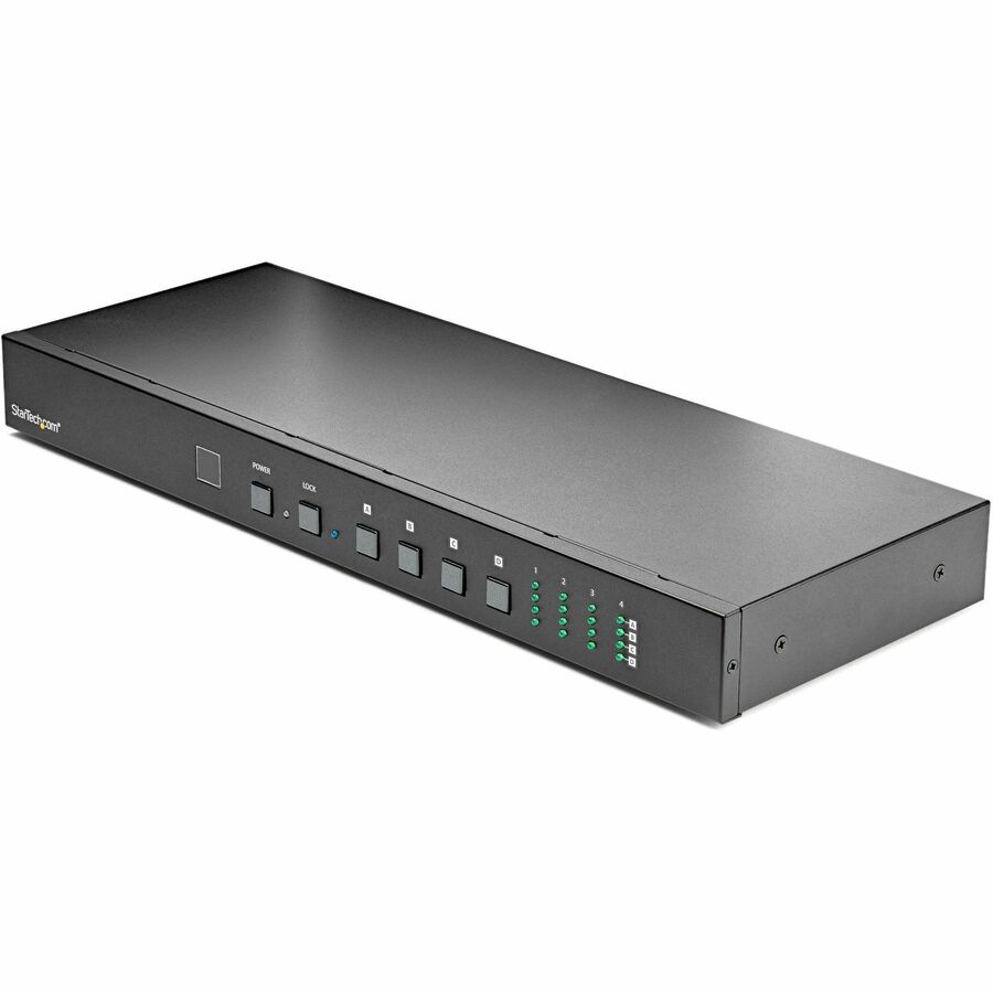 StarTech.com 4x4 HDMI Matrix Switch with Audio and Ethernet/RS232 Control,
