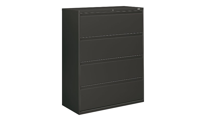 HON Brigade 800 Series H894 - lateral filing cabinet - 4 drawers - charcoal