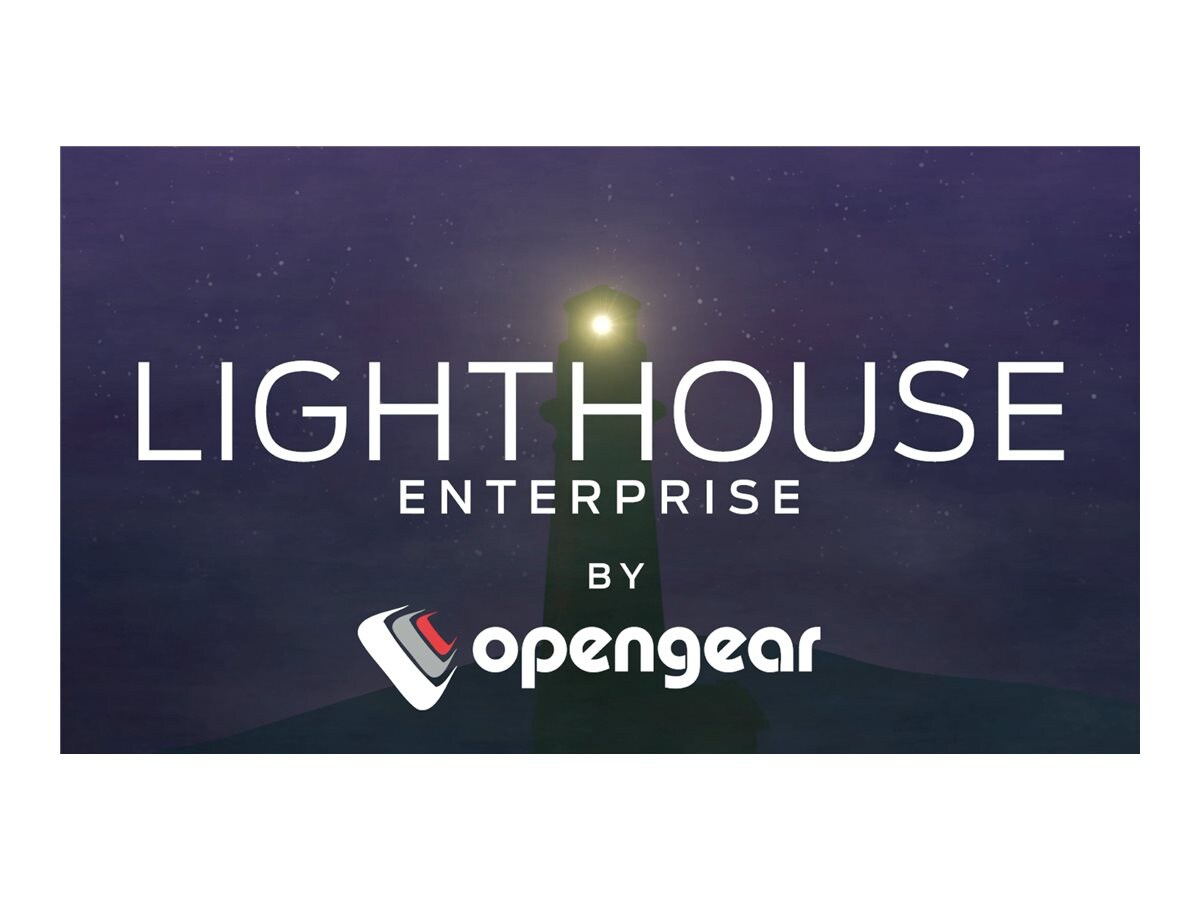 Opengear Lighthouse Enterprise - subscription license (1 year) - 1 node