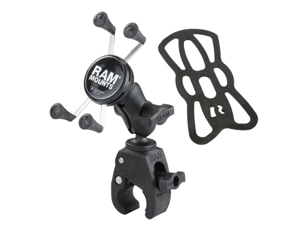 RAM X-Grip Phone Mount with RAM Tough-Claw Small Clamp Base - holder