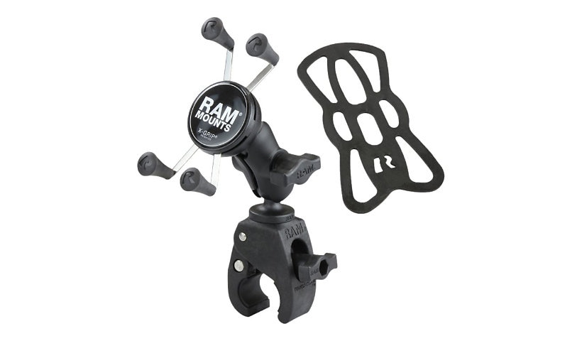 RAM X-Grip Phone Mount with RAM Tough-Claw Small Clamp Base - holder