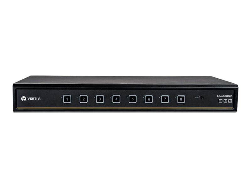 Cybex SC985DP - KVM / audio / USB switch - 8 ports - TAA Compliant