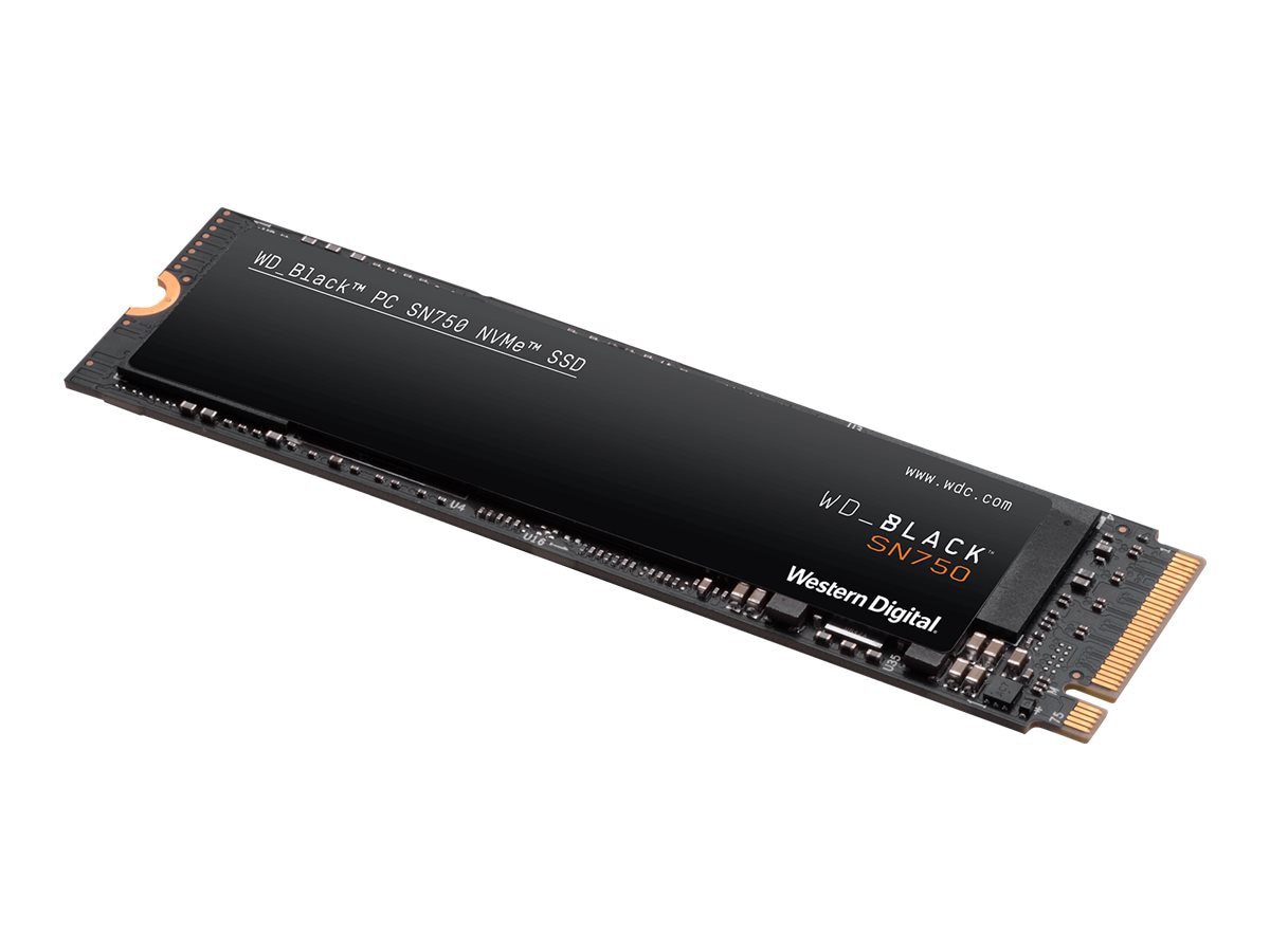 WD Black SN750 NVMe SSD WDS200T3X0C - SSD - 2 TB - PCIe 3.0 x4 (NVMe)