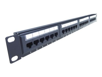 4XEM patch panel - 1U - 19"
