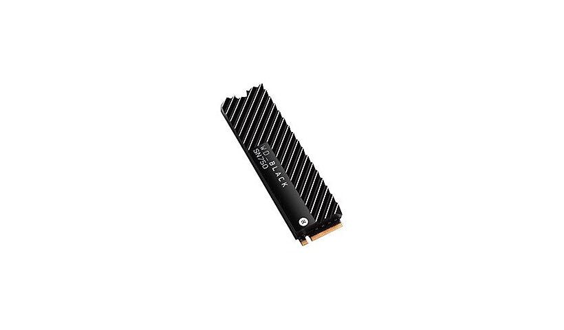 WD Black SN750 NVMe SSD WDS100T3XHC - SSD - 1 TB - PCIe 3.0 x4 (NVMe)