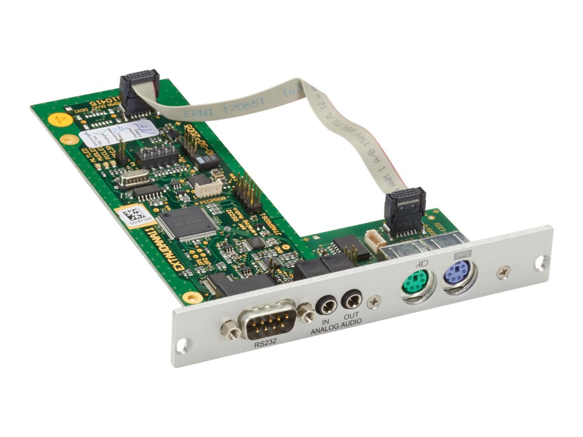 Black Box DKM FX Receiver Modular Interface Card - keyboard/mouse/audio/serial extender